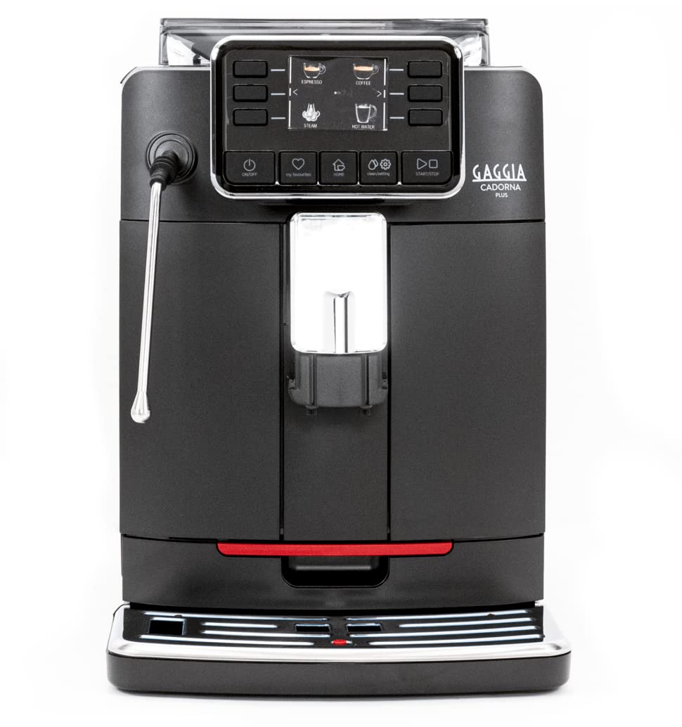 Gaggia Cadorna Barista Plus Super-Automatic Espresso Machine, Black, Medium